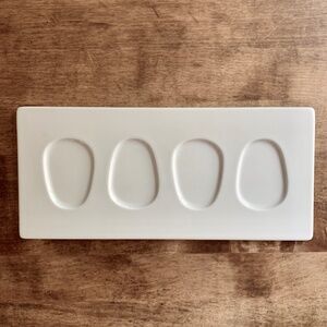 Fortessa "Fortaluxe" 4-Well Appetizer Plate | Porcelain | Made in Germany